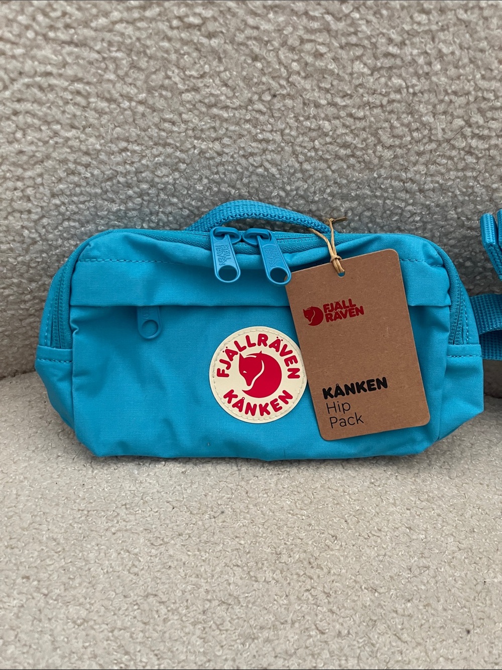 Fjallraven Kånken Hip Pack in Turquoise Blue
